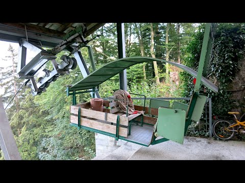 Luftseilbahn Erstfeld - Zieriberg Bergfahrt - cable car Switzerland
