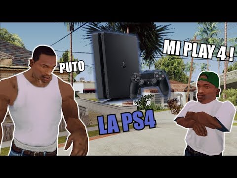 CJ LE COMPRA LA PS4 A SU HIJO - GTA SAN ANDREAS - LOQUENDO
