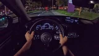 2023 Mazda CX-50 Turbo Premium Plus POV Night Drive (3D Audio)(ASMR) by MilesPerHr
