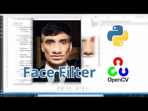 Snapchat Face Filter Opencv Python