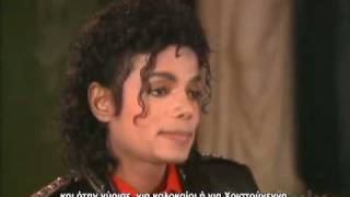 Michael Jackson - Ebony interview 1988 part 1- Greek subtitles