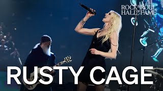 Taylor Momsen &amp; Soundgarden "Rusty Cage" Live | Rock Hall 2025 Induction