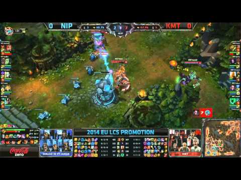 EU LCS Spring Promotion NIP vs KMT Game 1 Highlights