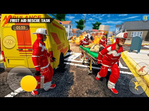 911 Emergency Rescue Service Ambulance Rescue Android Gameplay FHD