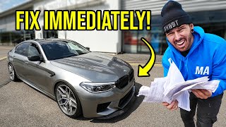 FIXING EVERYTHING BMW FOUND WRONG WITH MY M5