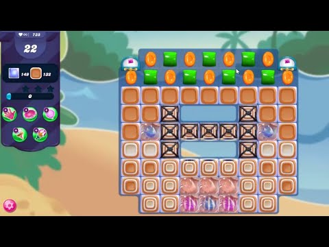 Candy Crush Saga LEVEL 735 NO BOOSTERS (new version)
