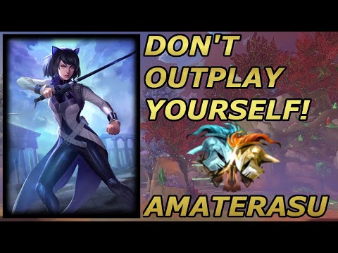 OUTPLAY EVERYBODY WITH AMATERASU!  - Masters Ranked 1v1 Duel - SMITE