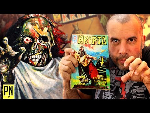 KRIPTA, a revista de terror que revolucionou o mercado | Papel Jornal #14
