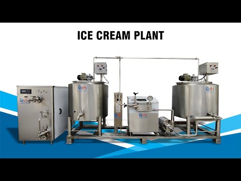 SS Ice Cream Pasteurizer