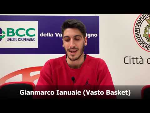 Ianuale: “Ho le stesse ambizioni della Vasto Basket, qui sono già felicissimo”