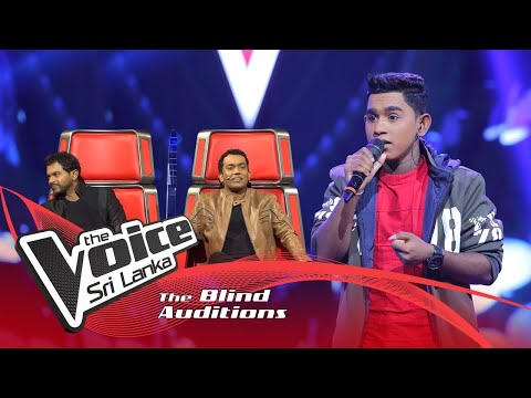 Pahan Sankalpa-Adare Pawasala (ආදරේ පවසලා) |Blind Auditions | The Voice Sri Lanka
