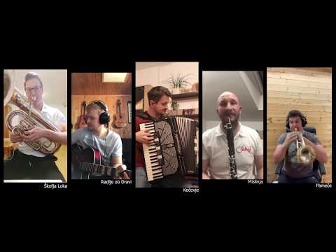 Ansambel Juhej / Die Juhej Oberkrainer - Ko pridemo domov/Zeltfest (Karantena Cover)