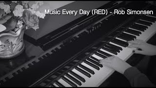 Victoria Adams - Rob Simonsen - Music Every Day (RED) piano cover
