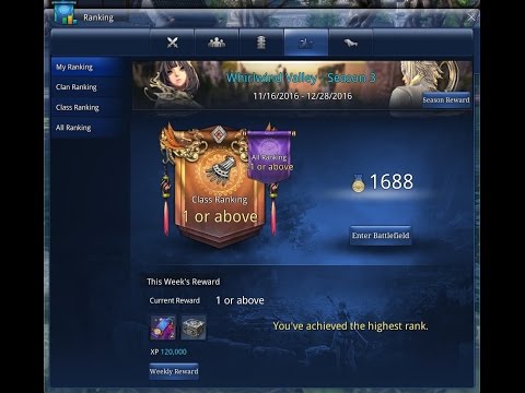 Blade & Soul NA Class Rank 1 Whirlwind Valley