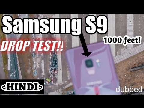 Samsung s9 drop test totest durability over 1000 feet