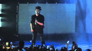 The Weeknd- Love In The Sky (live) HD x Kiss Land FallTour Dallas, TX