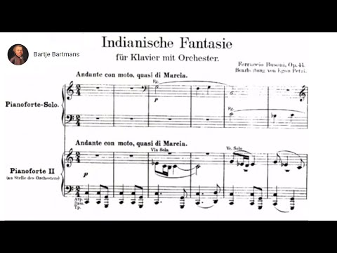 Ferruccio Busoni - Indianische Fantasie, Op. 44 (1914)