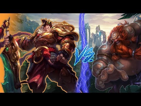 Garen VS Gragas [7.14] - League of Legends Non-Stream Game