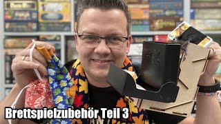 Brettspielzubehör Teil 3 - verrückte Tipps und nicht alles braucht man!
