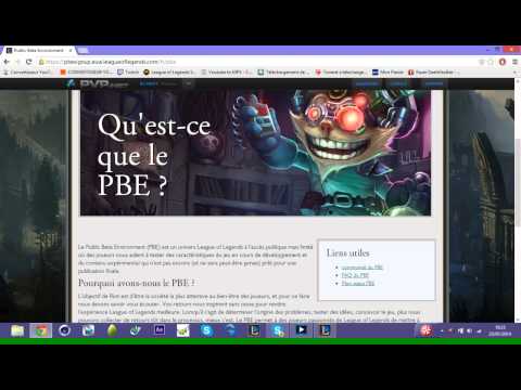 comment installer pbe