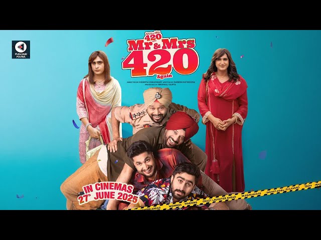 Mr and Mrs 420  Again (Part 3) | Jassie Gill, Jagjeet Sandhu, Gurpreet Ghuggi | Official Trailer