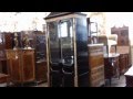 Rare Maison Jansen Ebonized Gilded China Cabinet With Pagoda Top