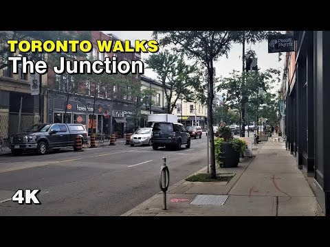 Toronto Walks - The Junction Neighbourhood [4K]