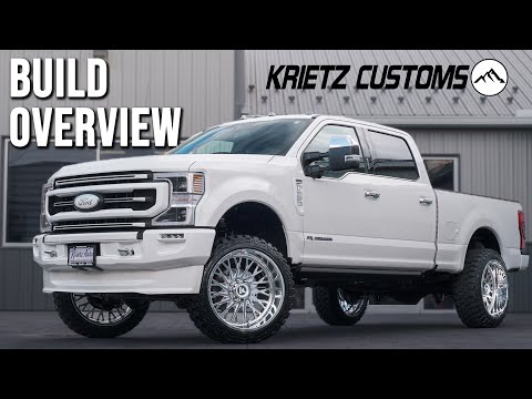 BUILD OVERVIEW: Leveled 2020 Ford F-350 | 3.5 Inch ReadyLIFT Leveling Kit | 24x12 Fittipaldi Wheels