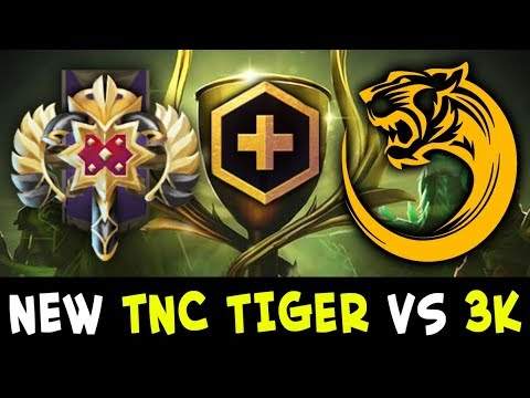 TNC Tigers NEW ROSTER loses vs 3k — Battle Cup FIRST match