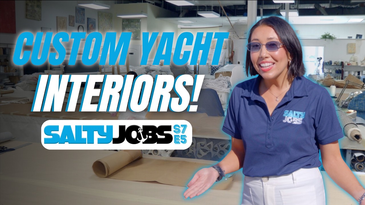 They HANDMAKE Yacht Interiors!!! | Salty Jobs S7 Ep 5