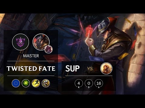 Twisted Fate Support vs Leona - EUW Master Patch 9.22