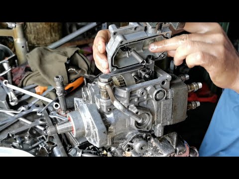 Mitsubishi pajero 4d56 fuel pump repair