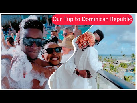 Our trip to Dominican Republic: Pius (Msaidizi) and Judith.