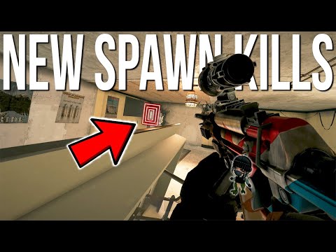 *NEW* Safest Spawn Kill Spot + Amazing Angles For Free Kills! - Rainbow Six Siege