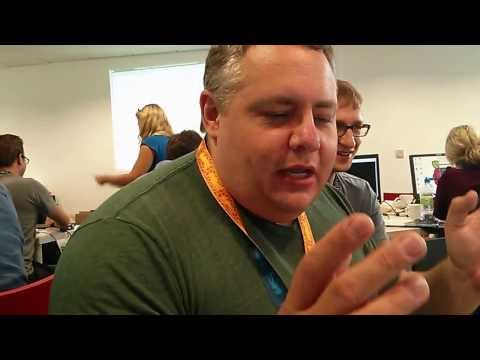 Larry Hastings creates a platform game in the dojo