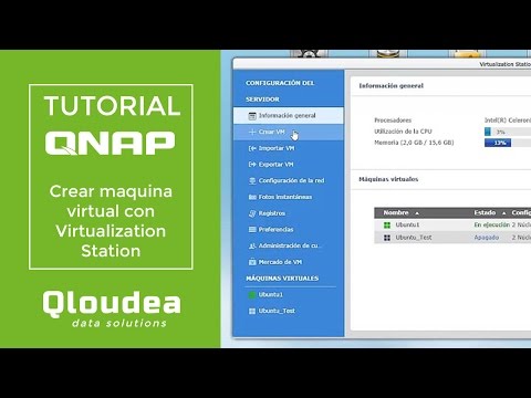 Cómo crear una máquina virtual con QNAP Tutorial en Español