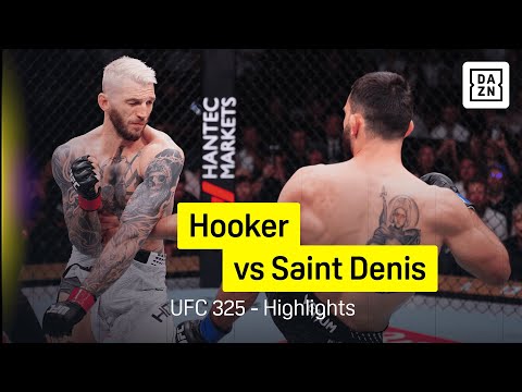 Dan Hooker vs Benoit Saint Denis | UFC 325 | DAZN Highlights