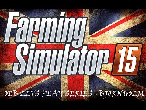 Farming Simulator 15 OEB Lets Play Bjornholm - S4E12 Windrower Abuse