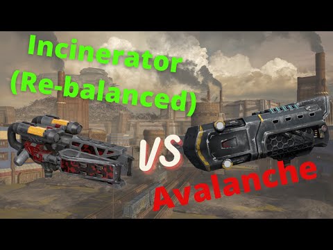 Incinerator Re-balanced vs Avalanche [Preview Comparison]