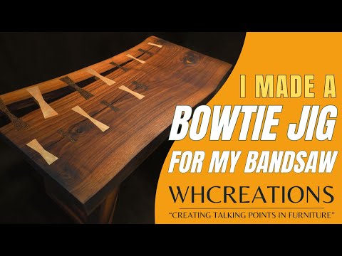 How To Make A Bowtie Jig For The Bandsaw