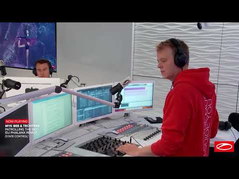 Myk Bee & TechTrek - Patrolling The Sky (DJ Phalanx Remix) Played @ #ASOT973