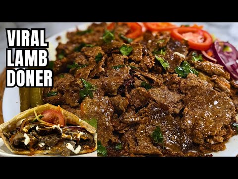 Homemade Lamb Doner Kebab Recipe (Tray Bake)|Tastes Better Than Takeout!