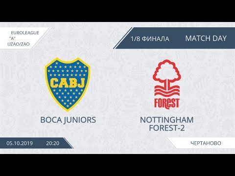 AFL19. EuroLeague. UZAO/ZAO. Division A. Play-Off 1/8. Boca Juniors - Nottingham Forest-2.