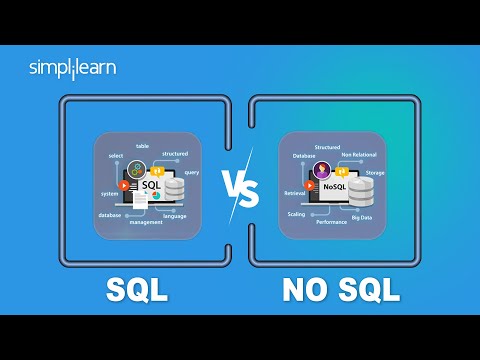 SQL vs NoSQL | Difference Between SQL And NoSQL | SQL And NoSQL Tutorial | SQL Training |Simplilearn