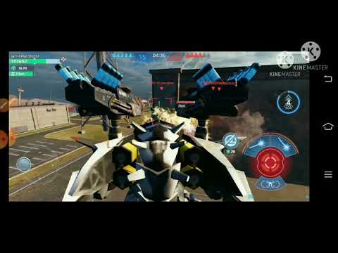 War robot #18  Ao Jun nucleon with 1.7million damage in 10 minutes