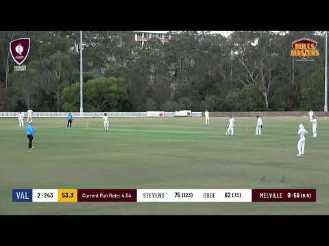 Bulls Masters First Grade Cricket - Round 5 - Valley v Wynnum Manly (Day 1)