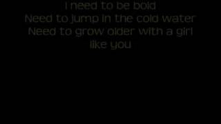 Joshua Radin - I&#39;d Rather be with you - Lyric Video