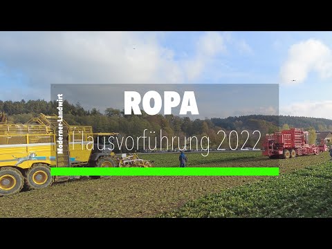 ROPA Hausvorführung 2022 - 50 Jahre Rodetechnik - Tiger 6S / Panther 2S / Maus 6