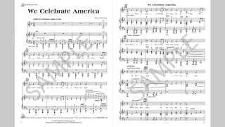 We Celebrate America - MusicK8.com Singles Reproducible Kit