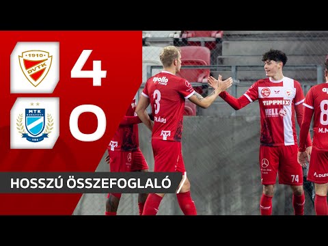 Fizz Liga: Diósgyőri VTK–MTK Budapest 4–0 | hosszú összefoglaló